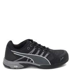 Puma Safety Sneakers & Athletic|Women's , Celerity Knit Steel Toe Work Shoe Black Gray