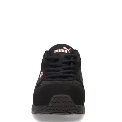 Puma Safety Work & Safety|Women's , Frontside Low Work Shoe Black Pink