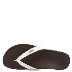 Reef Sandals|Women's , Cushion Bounce Court Thong Sandal Brown Sassy