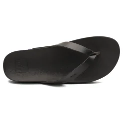 Reef Sandals|Women's , Cushion Bounce Court Thong Sandal Black