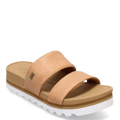 Reef Sandals|Women's , Cushion Vista Hi Slide Natural