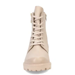 Remonte Boots|Women's , D8671 Combat Boot Cream
