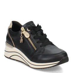 Remonte Sneakers & Athletic|Women's , Eleni Sneaker Black