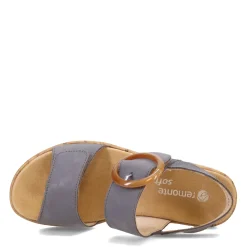 Remonte Sandals|Women's , Rock Sandal Jeans