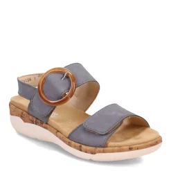 Remonte Wedges|Women's , Rock Sandal Jeans
