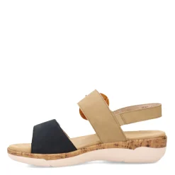 Remonte Wedges|Women's , Rock Sandal Pazifik