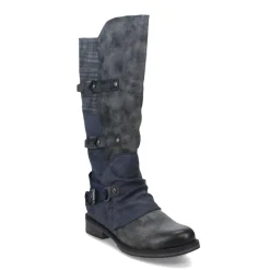Rieker Boots|Women's , 92284 Franka Boot Gray