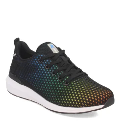 Rieker Sneakers & Athletic|Women's , Athina Sneaker Black Rainbow Multi
