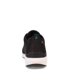 Rieker Sneakers & Athletic|Women's , Athina Sneaker Black Rainbow Multi