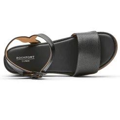 Rockport Sandals|Women's , Delanie Sandal Black
