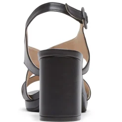 Rockport Pumps & Heels|Women's , Tabitha Sling Sandal Black
