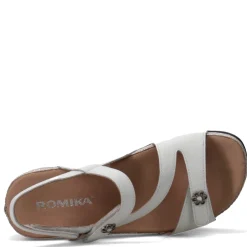 Romika Sandals|Women's , Fidschi 54 Sandal White