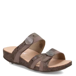 Romika Wedges|Women's , Fidschi 22 Sandal Taupe
