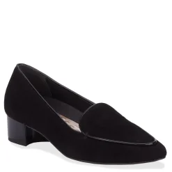 Ros Hommerson Pumps & Heels|Women's , Honey Pump Black Suede/ Patent Leather