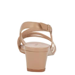 Ros Hommerson Sandals|Women's , Lettie Sandal Rose Gold Metallic Leather