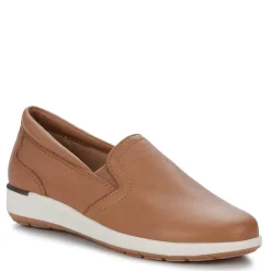 Ros Hommerson Slip-On Shoes|Women's , Orleans Slip-On Almond Leather