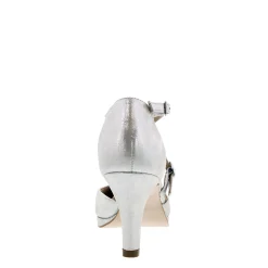 Ros Hommerson Pumps & Heels|Women's , Pammy Pump Silver Glitter Leather