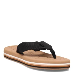Roxy Sandals|Women's , Colby Hi Flip Flop Black Tan