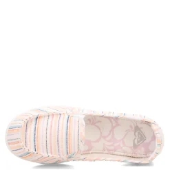 Roxy Loafers|Women's , Minnow VII Slip-On White