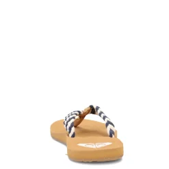 Roxy Sandals|Women's , Porto III Sandal Navy White