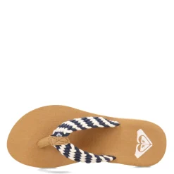 Roxy Sandals|Women's , Porto III Sandal Navy White