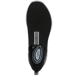 Ryka Sneakers & Athletic|Women's , Echo Knit Slip-On Sneaker Black /Grey