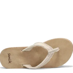 Sanuk Sandals|Women's , Fraidy Tribal Sandal Natural
