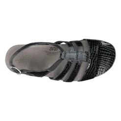 SAS Sandals|Women's , Allegro Sandal Black Croc