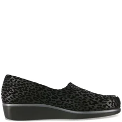 SAS Slip-On Shoes|Women's , Bliss Slip-On Black / Leopard