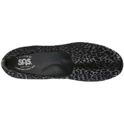 SAS Slip-On Shoes|Women's , Bliss Slip-On Black / Leopard