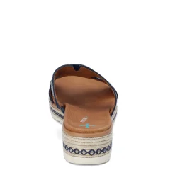 SAS Slip-On Shoes|Women's , Bliss Slip-On Wedge Navy