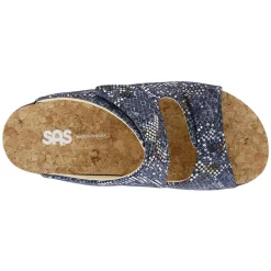 SAS Sandals|Women's , Cozy Sandal Navy Snake
