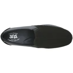 SAS Slip-On Shoes|Women's , Dream Slip-On Charcoal/Black