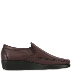 SAS Loafers|Women's , Dream Slip-On Wine
