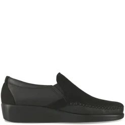 SAS Loafers|Women's , Dream Slip-On Charcoal/Black