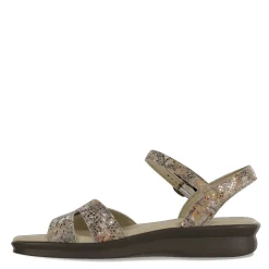 SAS Wedges|Women's , Duo Sandal Taupe Multi