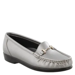 SAS Slip-On Shoes|Women's , Metro Slip-On Loafer Pewter