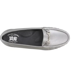SAS Slip-On Shoes|Women's , Metro Slip-On Loafer Pewter