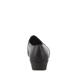 SAS Slip-On Shoes|Women's , Nora Slip-On Loafer Black/Lizard