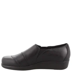 SAS Loafers|Women's , Nora Slip-On Loafer Black/Lizard