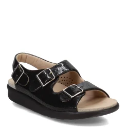 SAS Sandals|Women's , Relaxed Sandal Black Snake Print