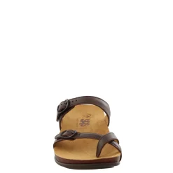 SAS Sandals|Women's , Shelly Toe Loop Slide Sandal Coffee