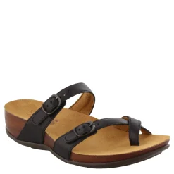 SAS Sandals|Women's , Shelly Toe Loop Slide Sandal Black