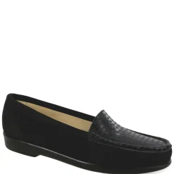 SAS Slip-On Shoes|Women's , Simplify Loafer Grey Tetris