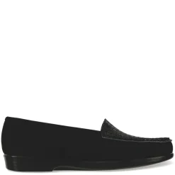 SAS Slip-On Shoes|Women's , Simplify Loafer Grey Tetris