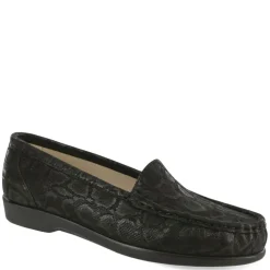 SAS Slip-On Shoes|Women's , Simplify Loafer Black Snake Print
