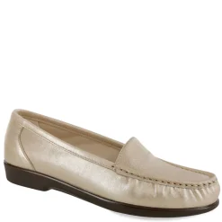 SAS Slip-On Shoes|Women's , Simplify Loafer Gold