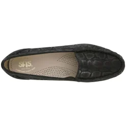 SAS Loafers|Women's , Simplify Loafer Black Snake Print