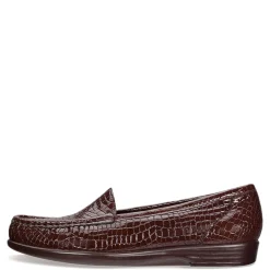 SAS Loafers|Women's , Simplify Loafer Brown Croc