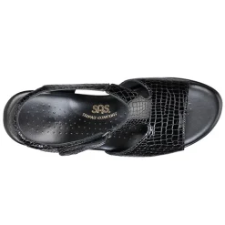 SAS Sandals|Women's , Suntimer Sandal Black Croc